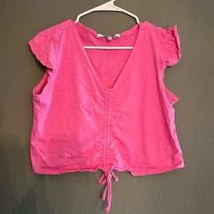 Crop pink top 🎀